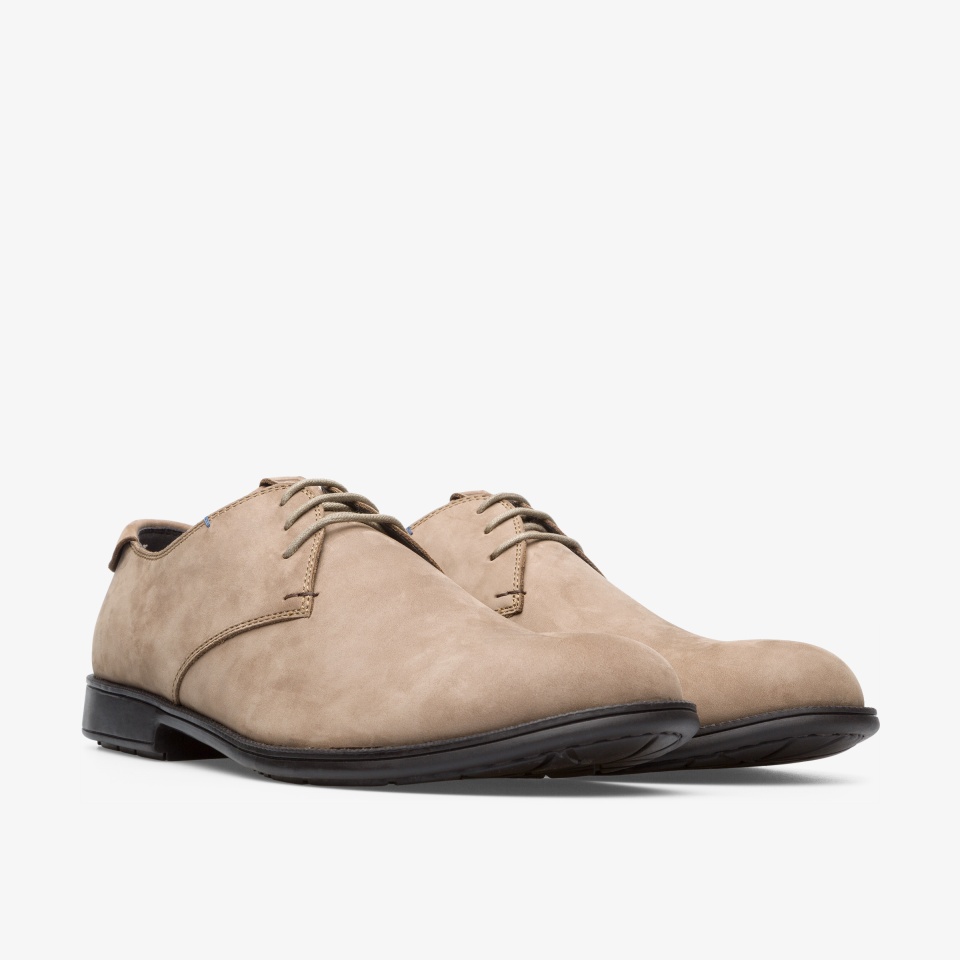 Camper Mil Beige - Camper Mens Formal Shoes ||0351-QPEAJ||